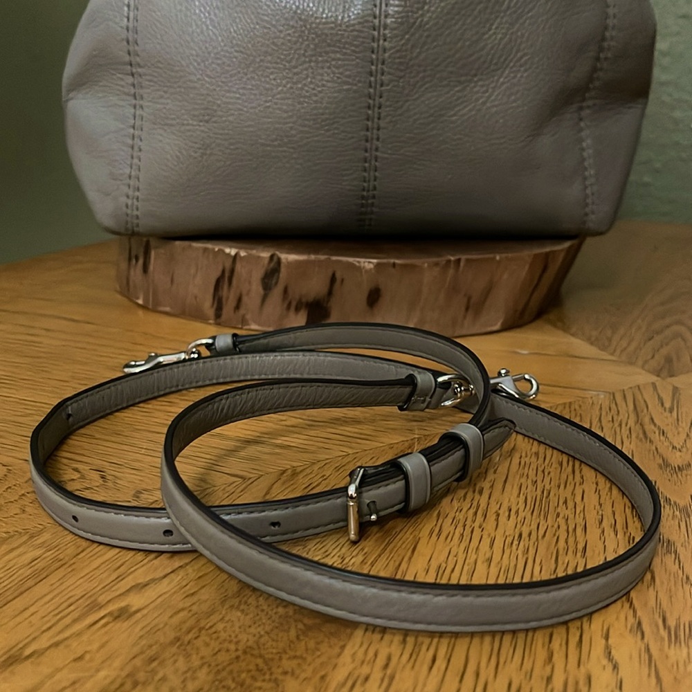 COACH LEATHER SMALL LEXY SHOULDER BAG - Picture 12 of 16